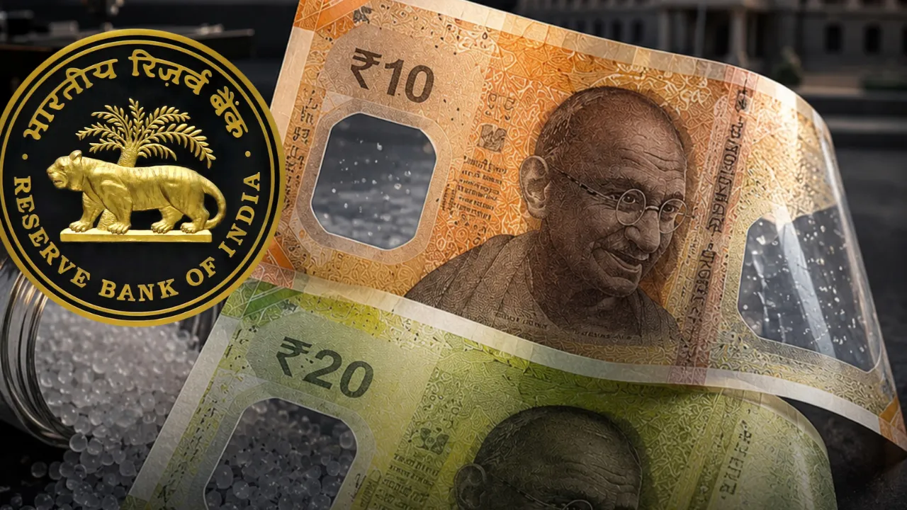Plastic Notes Are Coming in August, RBI to Test New ₹10 and ₹20 Notes in India