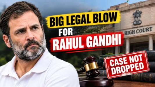 Big Legal Blow for Rahul Gandhi as High Court Refuses to Drop Defamation Case