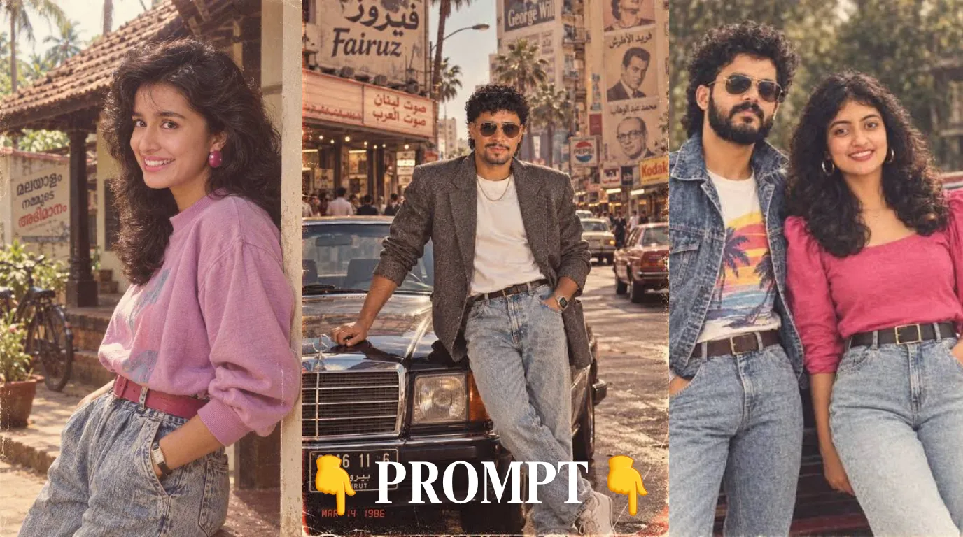 Viral Instagram 80s Trend Going Viral, Try This Chatgpt Prompt To Your Viral Image