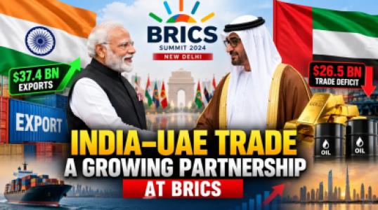 India UAE  Trade Numbers Highlight Critical Brics Economic Balance And Import Trends
