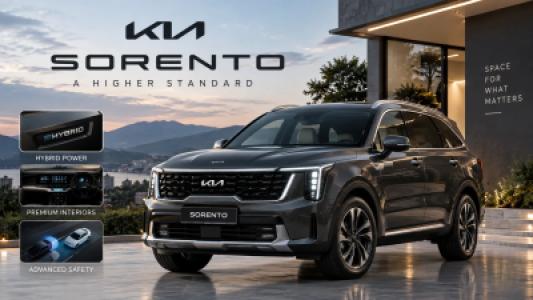 Kia Sorento Launched In India Bringing Hybrid Power And Advanced Tech