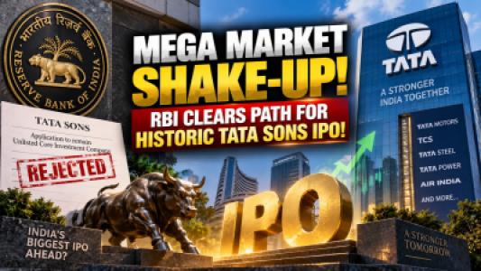 Mega Market Shake Up RBI Clears Path for Historic Tata Sons IPO