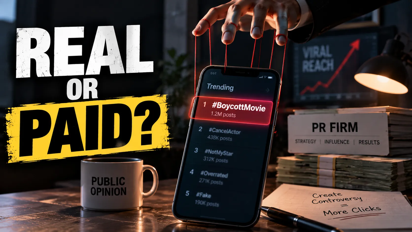 Is Online Hate Real? How PR Firms Weaponize Fake Outrage for Clicks