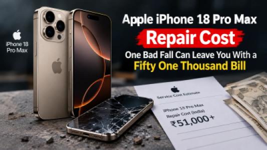 Apple iPhone 18 Pro Max Repair Cost One Bad Fall Can Leave You With a  Rs  51,000 Bill