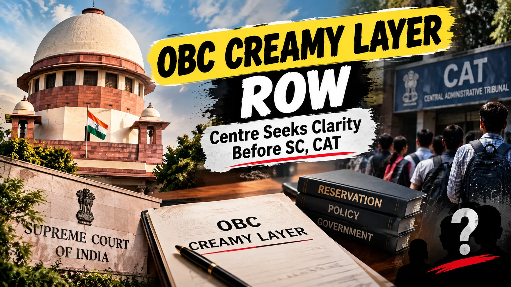OBC Creamy Layer Row Centre Seeks Clarity Before Supreme Court, CAT