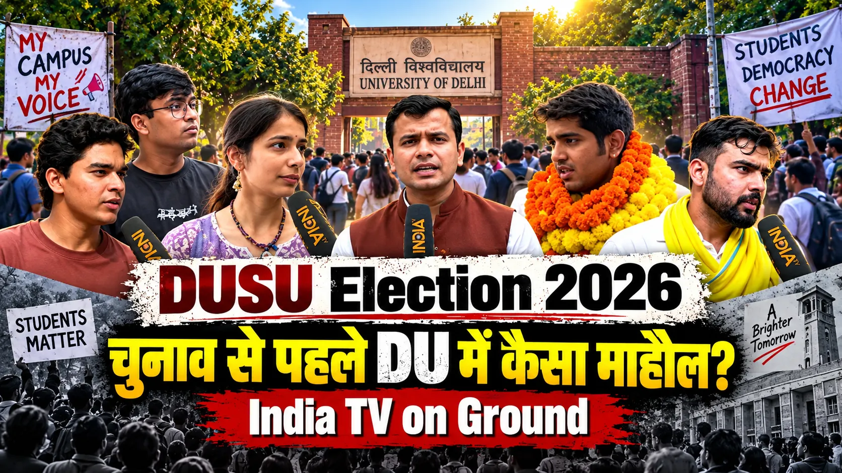 Delhi High Court Warns to Stop DUSU Election Results Over Campus Violence