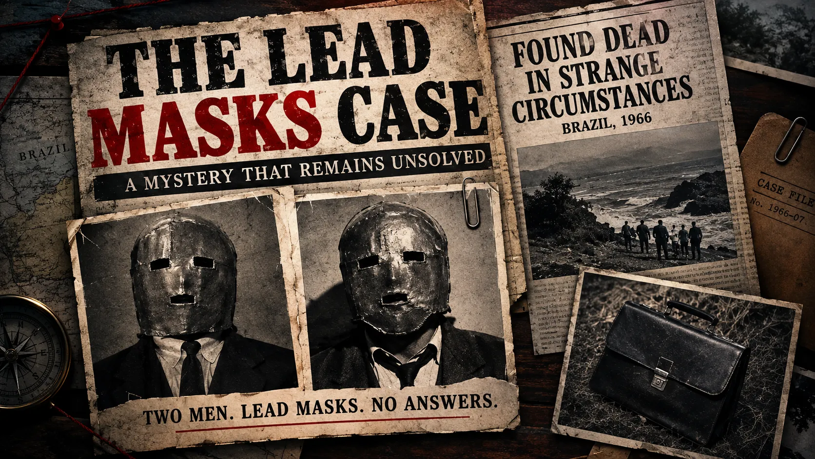 The Lead Masks Mystery, Why Did Two Men Die Wearing Lead Masks?