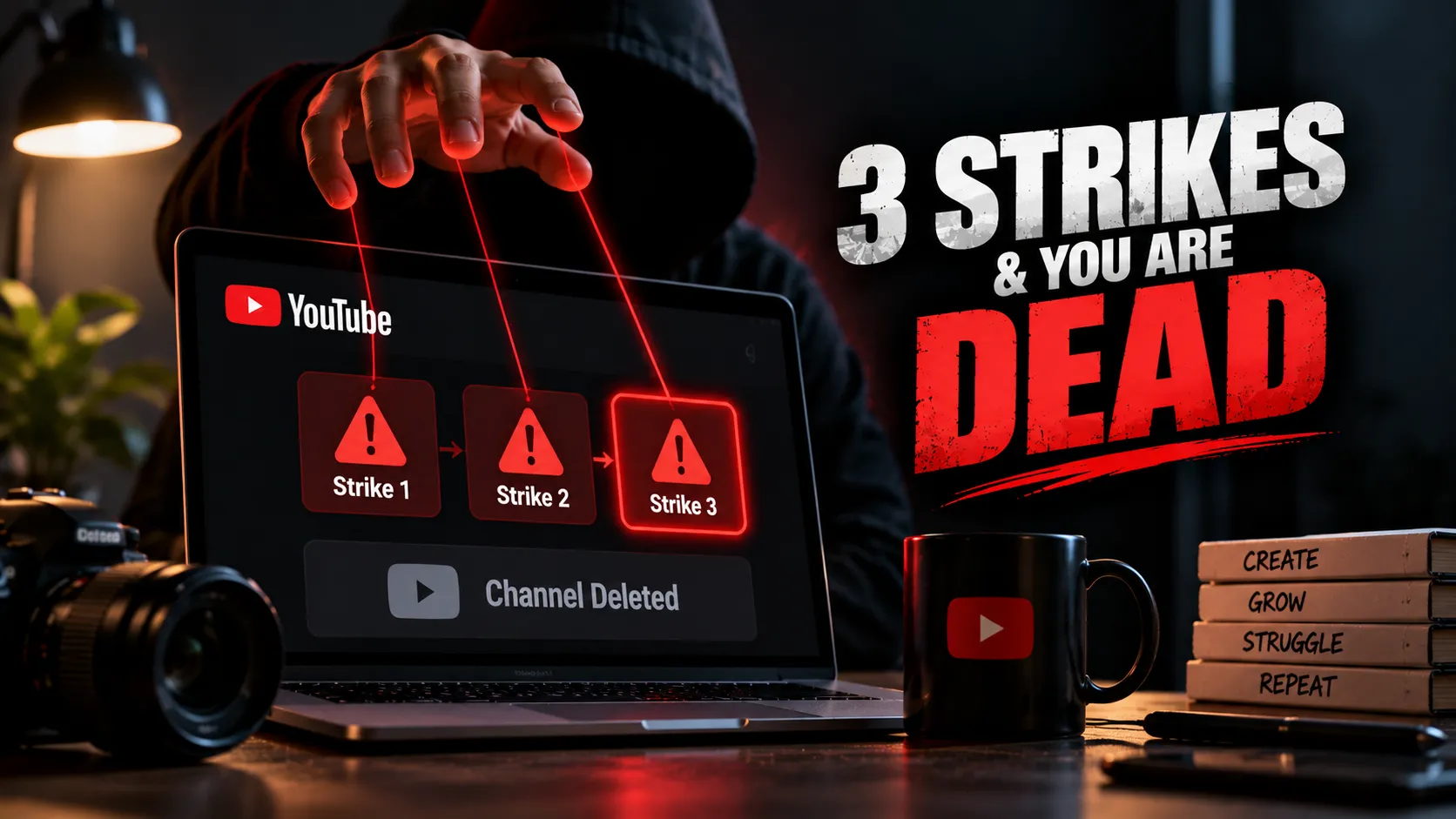 3 Strikes & You Are Dead The Fake Takedown Racket Destroying Creators