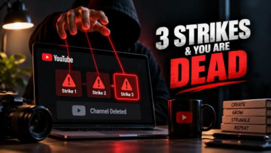 3 Strikes & You Are Dead The Fake Takedown Racket Destroying Creators