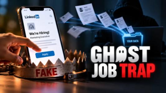 Ghost Job Trap How Fake LinkedIn Postings Are Stealing Your Data