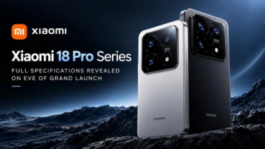 Xiaomi Unveils Full Specifications For Eighteen Pro Series On Eve Of Grand Launch