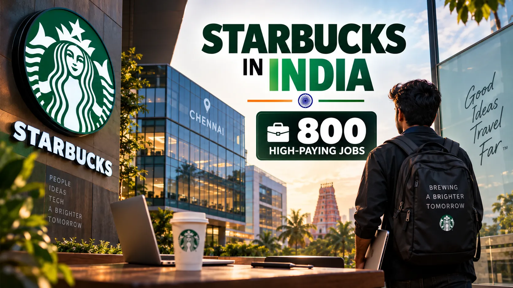 Big News  Starbucks Choice to Open Its First Tech Centre in India, Creating 800 High Paying Jobs 
