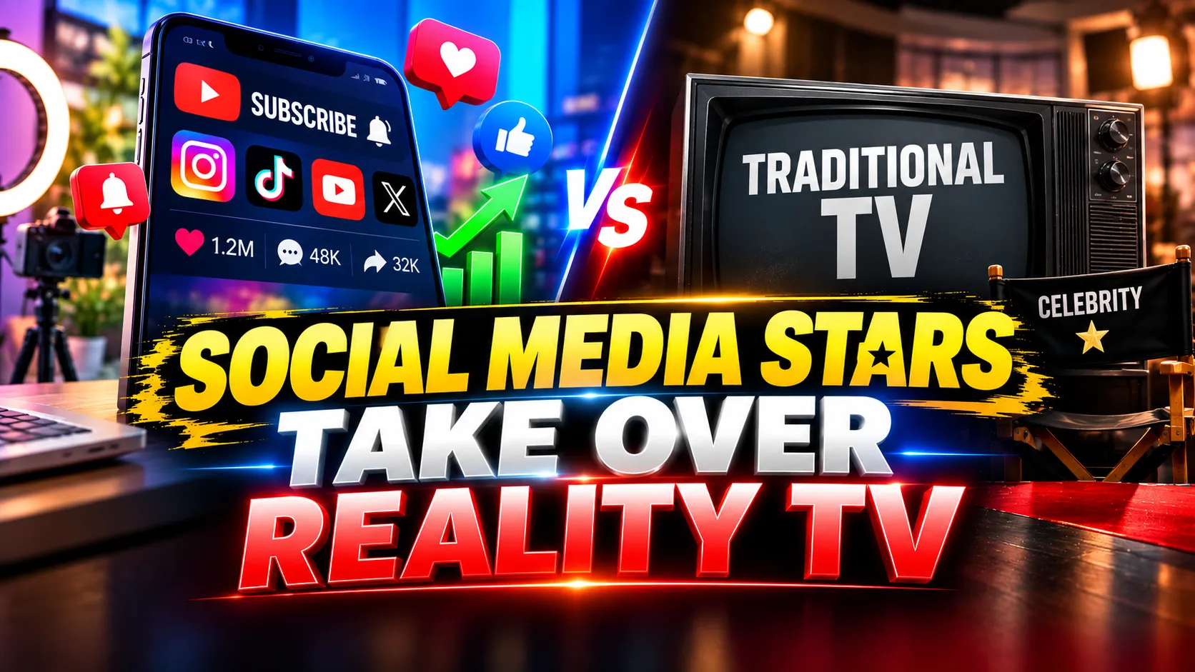 Social Media Stars Take Over Reality TV as Traditional TV Celebrities Struggle to Compete