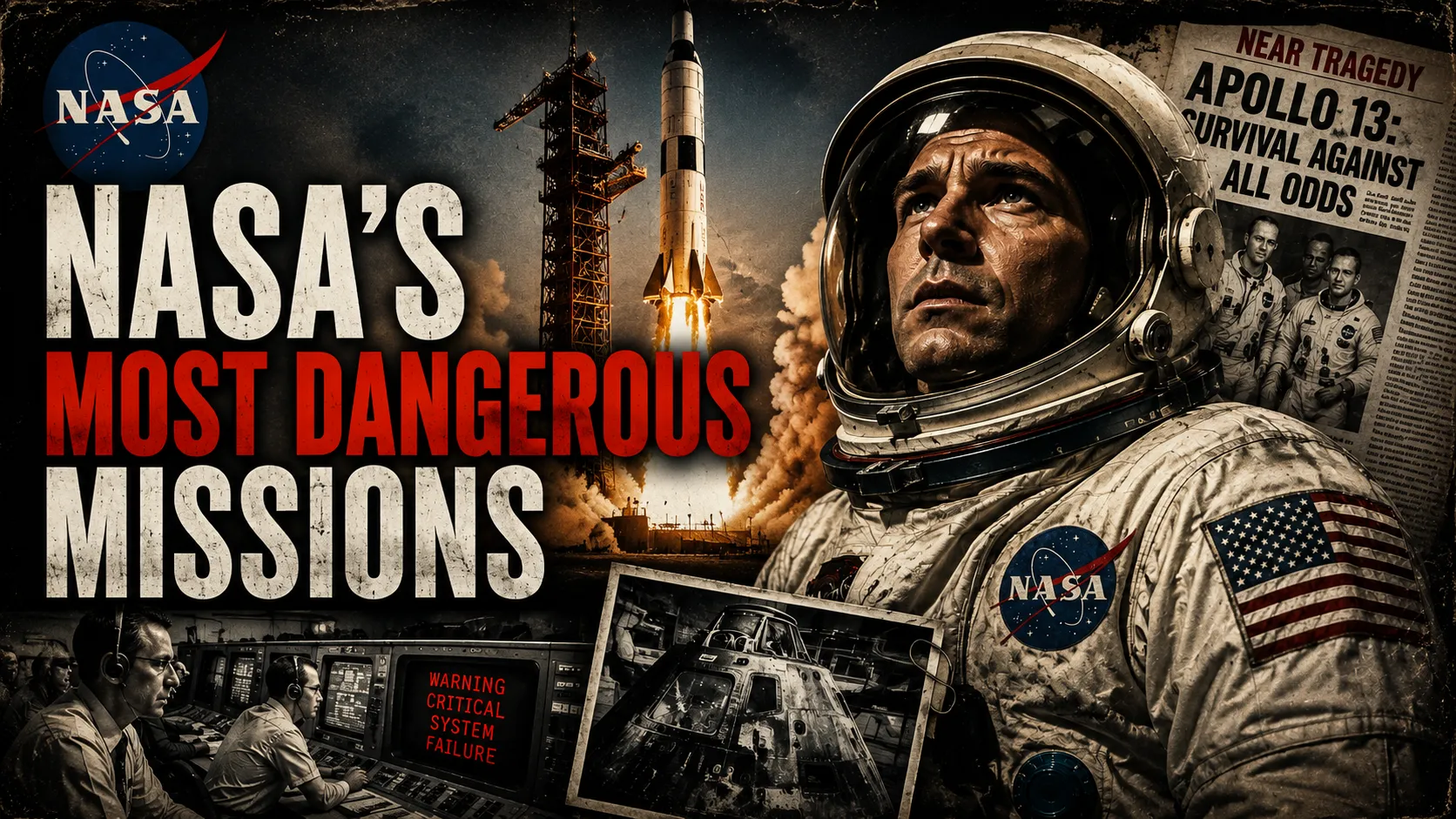 NASA Most Dangerous Missions, When Astronauts Almost Did not Come Home