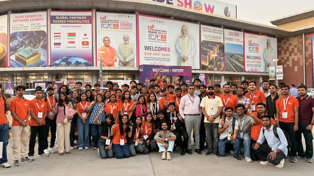 GBU Volunteers Stole the Show at UPITS 2026, Their Dedication Made the Difference