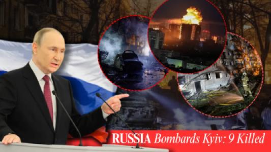 Kyiv Under Fire Deadly Russian Missile Attack Kills At Least Nine