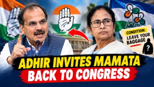 Adhir Invites Mamata Banerjee Back to Congress With One Condition