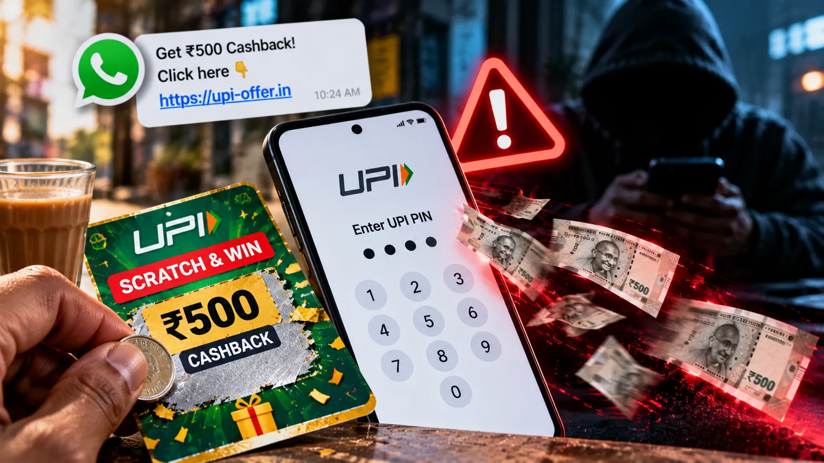 Do Not Tap That Scratch Card, The Malicious UPI Racket Exposed