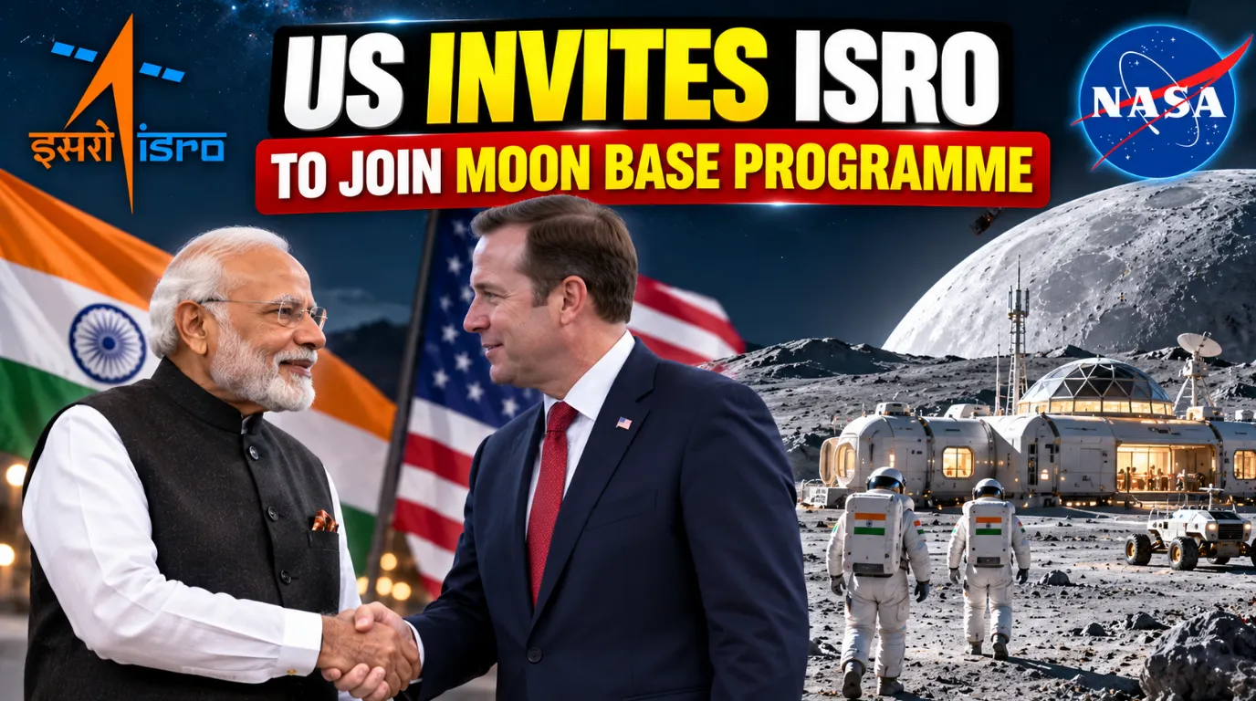 NASA Invites India to Join Hands for Historic Moon Base Mission