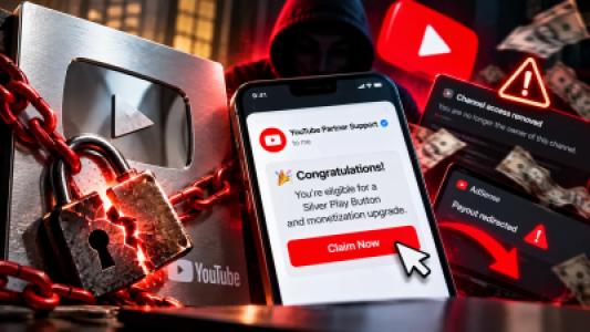 Verified Trap, How Fake YouTube Manager Scams Steal Creator Channels?
