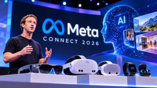 Meta Connect 2026 - Mark Zuckerberg Unveils Futuristic $1,300 VR Glasses