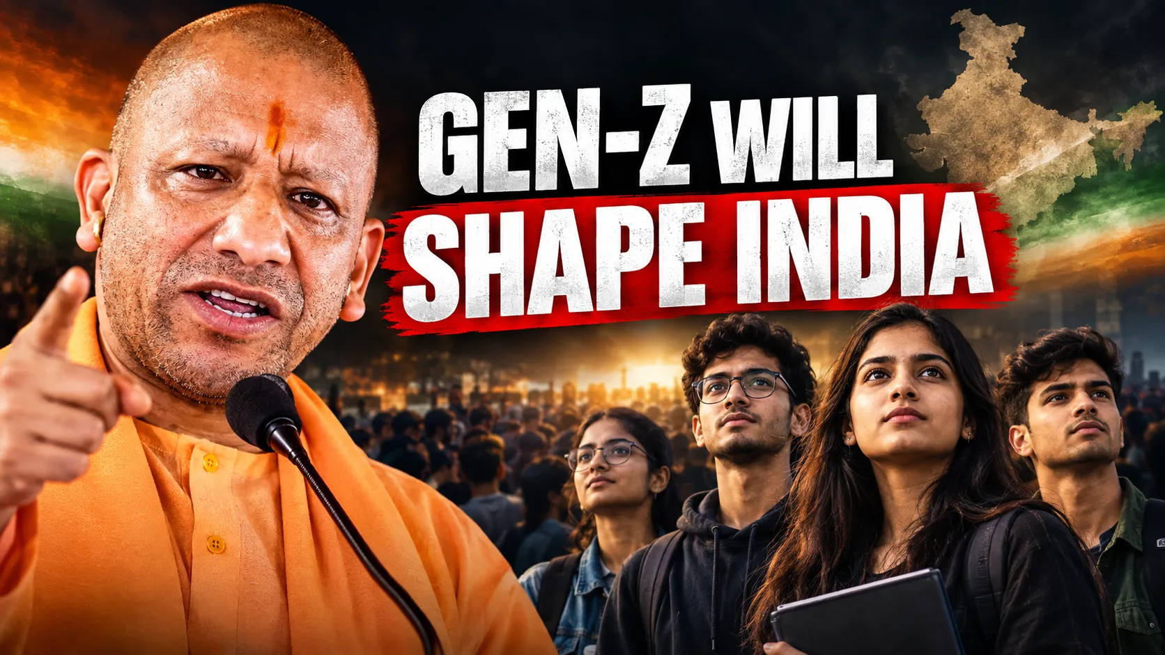 CM Yogi Big Message to GenZ, You Will Shape India Destiny