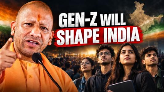 CM Yogi Big Message to GenZ, You Will Shape India Destiny