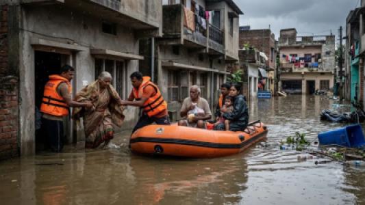 Massive Floods Trigger Emergency Evacuation For 32,000 Residents In Polavaram