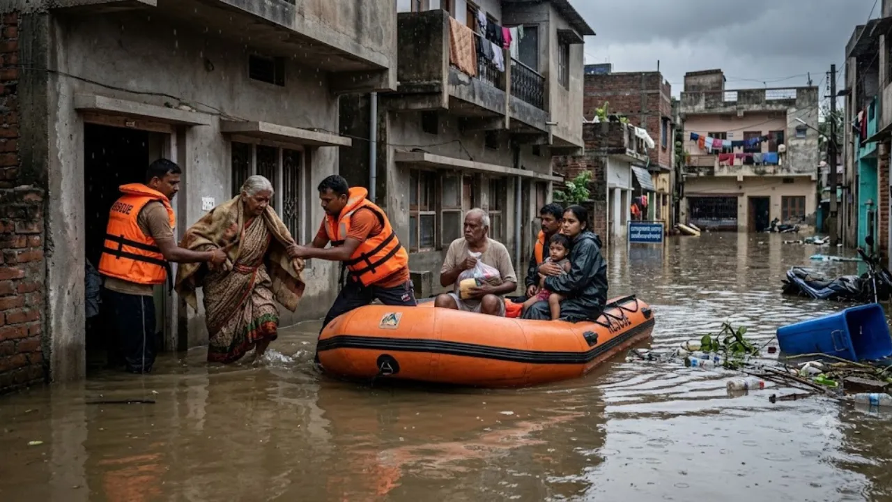 Massive Floods Trigger Emergency Evacuation For 32,000 Residents In Polavaram
