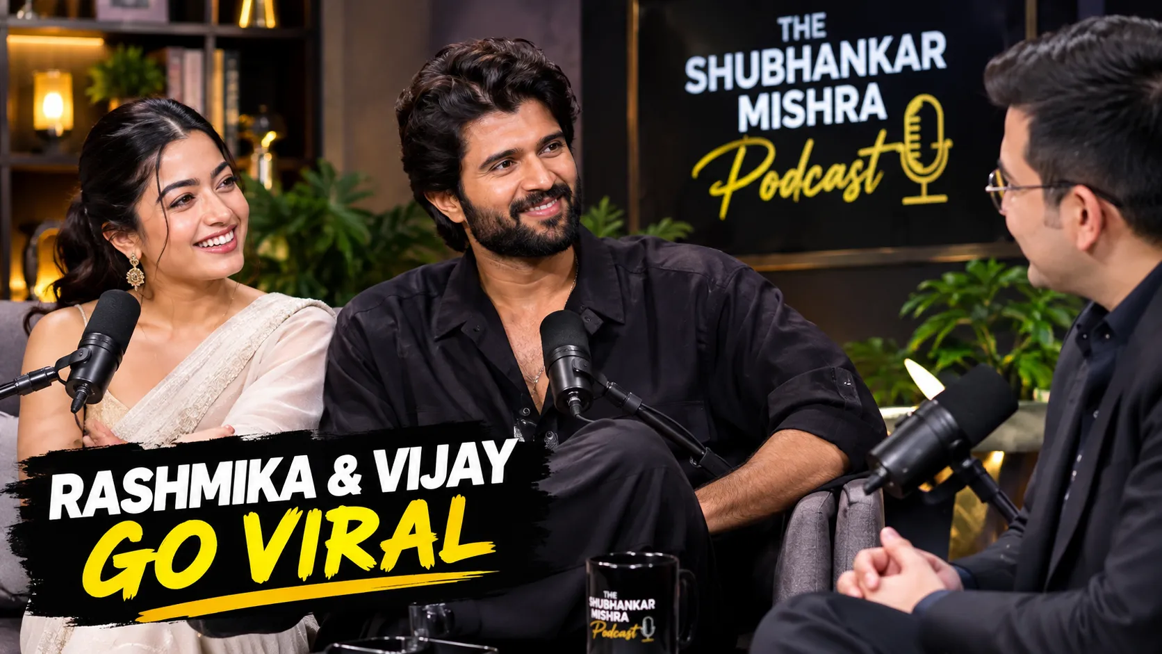 Rashmika Mandanna and Vijay Deverakonda Podcast Appearance Goes Viral