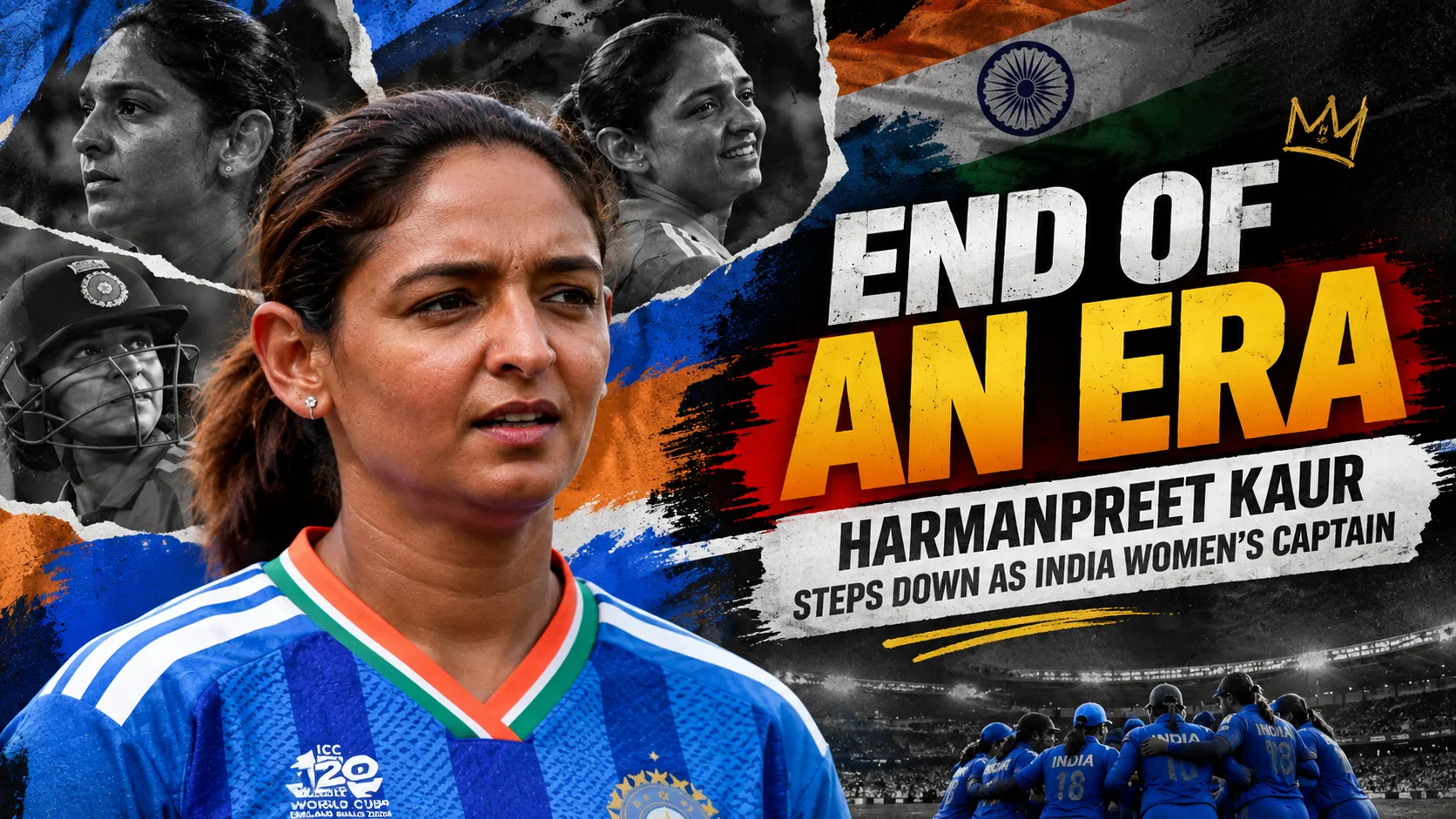 End of an Era Harmanpreet Kaur Steps Down as India Womens Captain