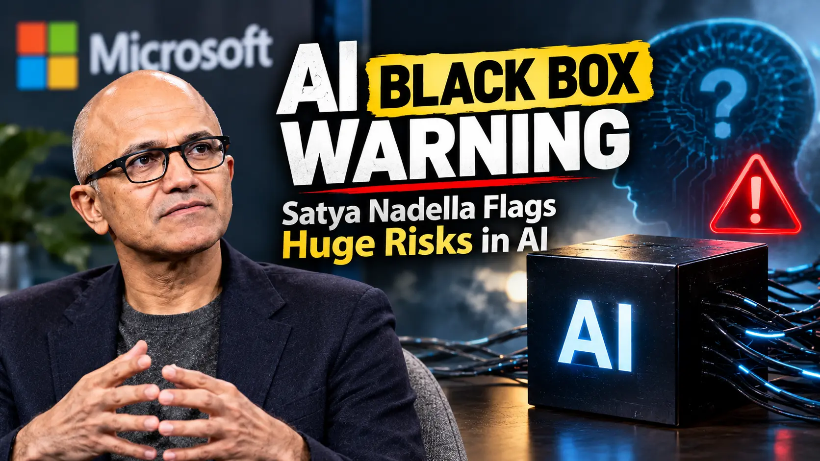 AI Danger Warning Satya Nadella Flags Huge Black Box Risks in Artificial Intelligence