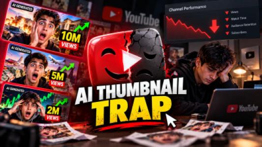 The AI Thumbnail Trap, Clickbait Is Destroying YouTube Channels