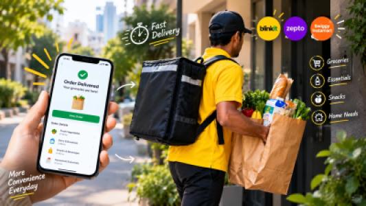Blinkit Zepto and Swiggy Instamart, Why Quick Commerce Is Changing How India Shops?