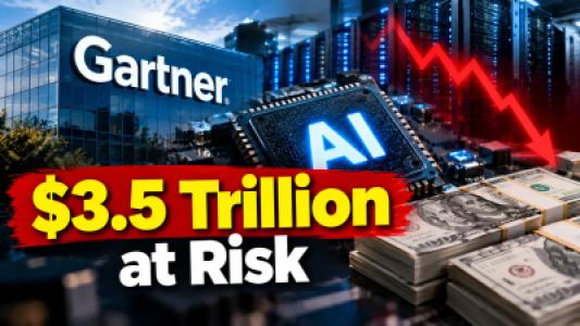 AI Bubble Shock Gartner Warns $3.5 Trillion Infrastructure Investments at Risk