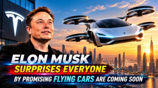 Elon Musk Surprises Everyone By Promising Flying Cars Are Coming Soon