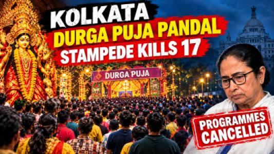 17 Dead 24 Injured in Tragic Kolkata Durga Puja Pandal Stampede, PM Modi Expresses Condolences