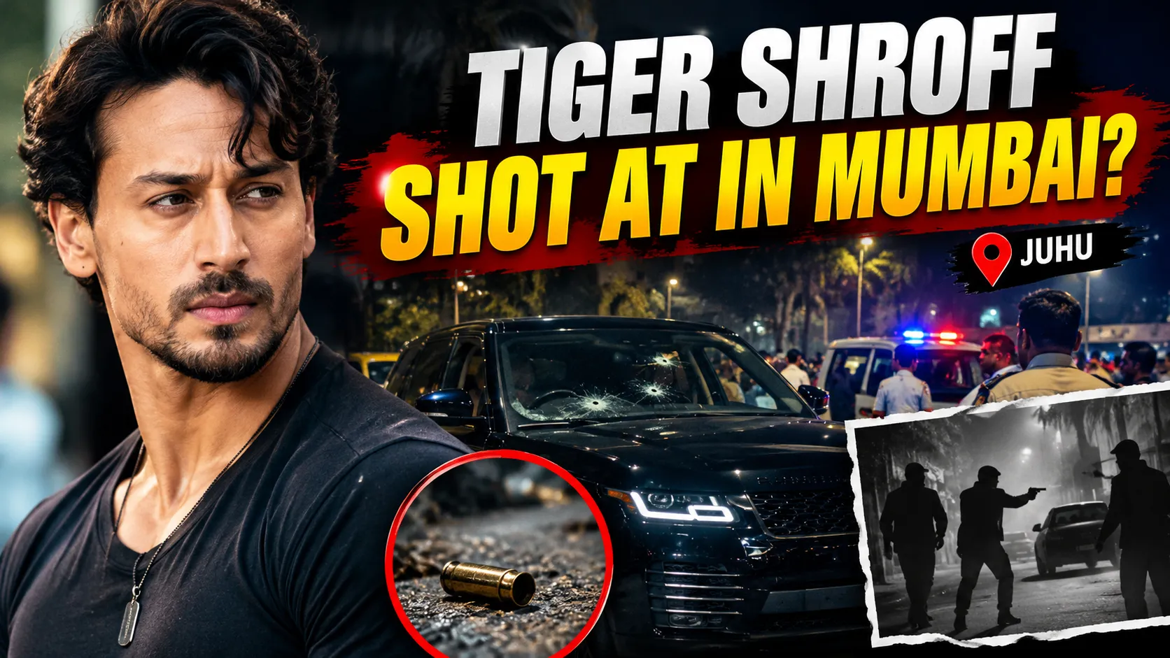 Gunfire in Mumbai Juhu Reports Say Tiger Shroff Car Was Targeted