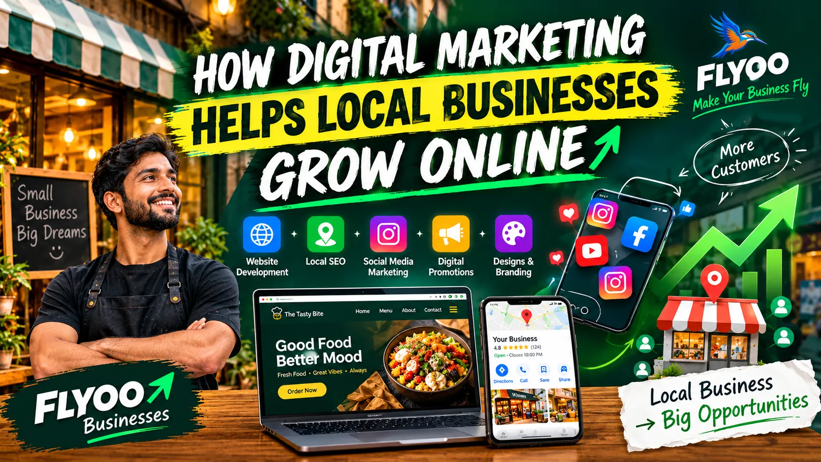 How Digital Marketing Helps Local Businesses Grow Online?