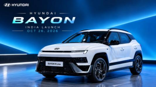 Hyundai Bayon India Launch on October 26, 2026