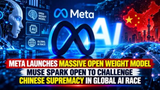 Meta Launches Massive Open Weight Model Muse Spark Open To Challenge Chinese Supremacy In Global AI Race