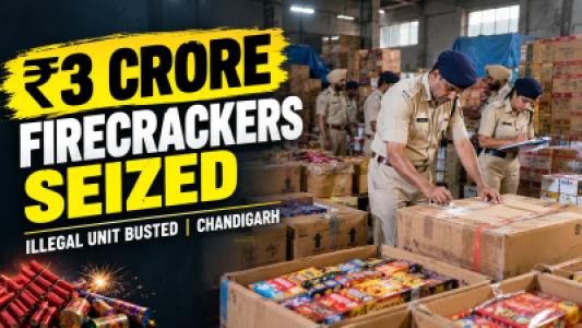 Dussehra Crackdown, Firecrackers Worth ₹3 Crore Seized From Illegal Factory, One Arrested
