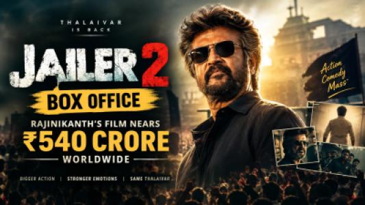 Jailer 2 Box Office, Rajinikanth Film Nears ₹540 Crore Worldwide as Fans Fuel the Buzz