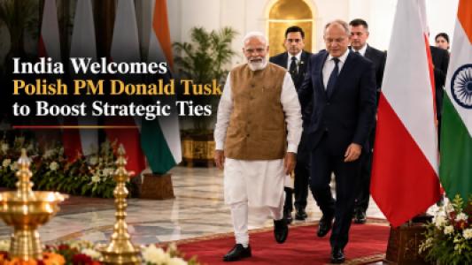 India Welcomes Polish PM Donald Tusk to Boost Strategic Ties