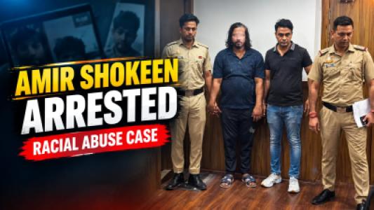 Delhi Influencer Amir Shokeen Arrested Over Alleged Racial Abuse of Tripura Youth