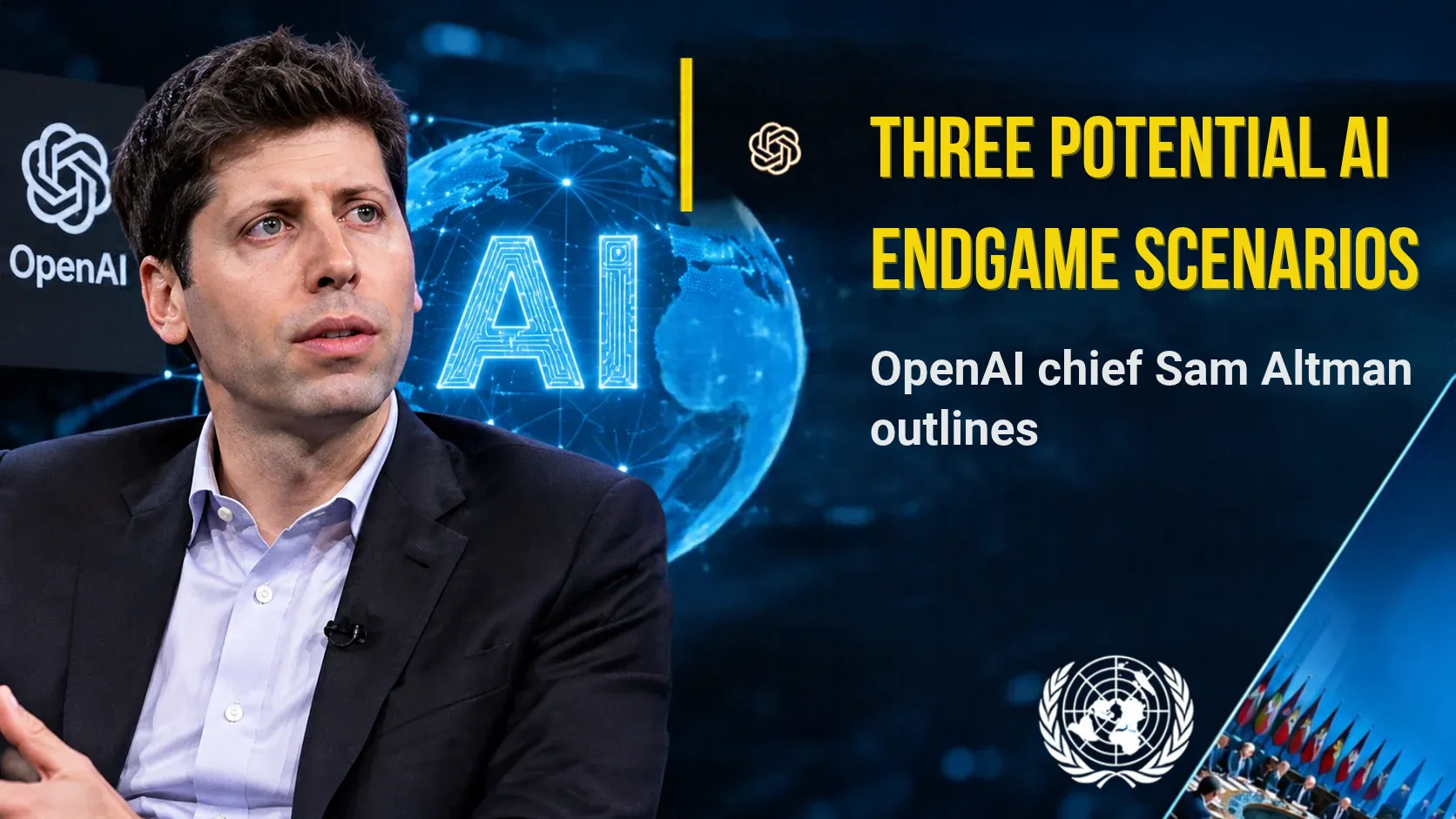 Sam Altman Shares Three Future AI Scenarios As Global Safety Rules Debate Grows