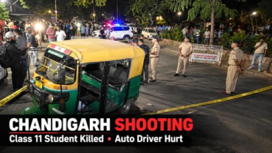 Tragedy in Chandigarh, Class 11 Student Shot Dead in Sector 22, Auto Driver Hurt