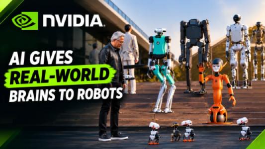 Nvidia Ai Gives Real World Brains to Smart Robots