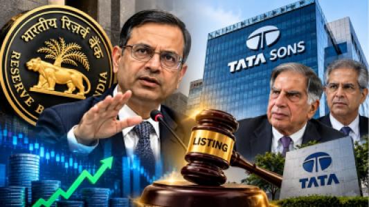 Tata Sons IPO Row, RBI Governor Says Listing Is Mandatory for Upper Layer NBFCs