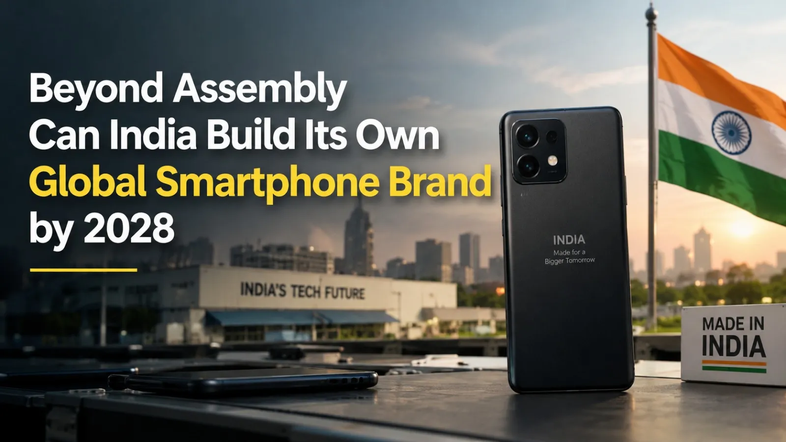 Beyond Assembly Can India Build Its Own Global Smartphone Brand by 2028